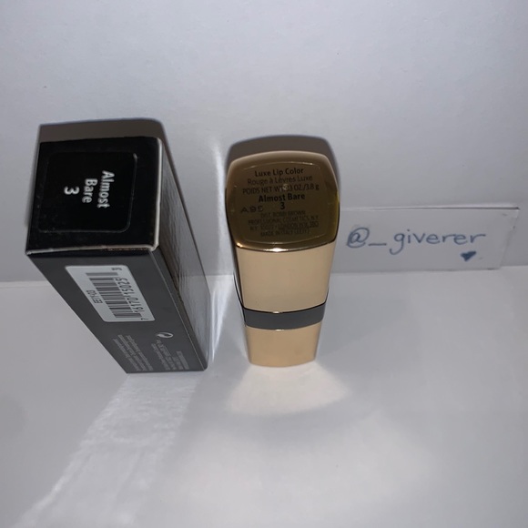 New Almost Bare Bobbi Brown Luxe Lip Color - Picture 5 of 12